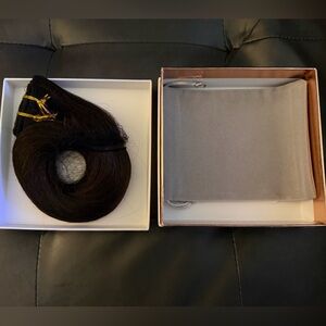 Lush Dark Brown Hair Extension